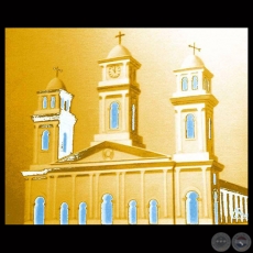 IGLESIA DE HUMAITA - Intervención digital de HORACIO GUIMARAENS