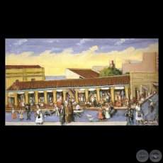 MERCADO GUASÚ, c.1960 - Obra de IGNACIO NÚÑEZ SOLER