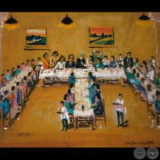 CUMPLEAÑOS DE DON IGNACIO NÚÑEZ SOLER, 1976 - Obra de IGNACIO NÚÑEZ SOLER