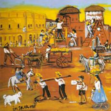 LOS BENEFACTORES DE LA HUMANIDAD, 1978 - Óleo de IGNACIO NÚÑEZ SOLER