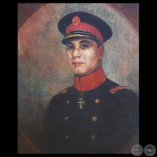 RETRATO DE MILITAR, 1928 - Óleo de JAIME BESTARD