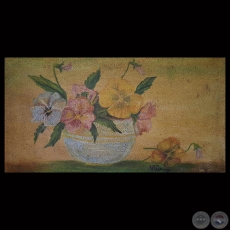 FLORES - Obra de VÍCTOR OCAMPO
