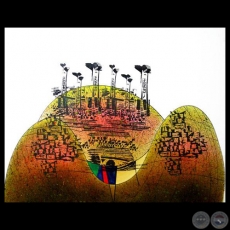 LA SENSUALIDAD ES UNA PROMESA QUE TE HACE COSQUILLAS - Acrílico de JORGE CODAS