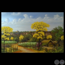 PAISAJE PARAGUAYO - Óleo de JORGE VON HOROCH