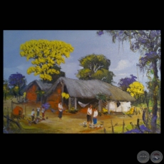PAISAJE PARAGUAYO - Óleo de JORGE VON HOROCH