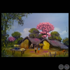 PAISAJE PARAGUAYO - Óleo de JORGE VON HOROCH
