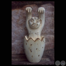PAYE - ESCULTURA POPULAR PARAGUAYA - Obra de José Escobar