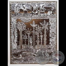 MOTIVOS PAYAGUA - Xilografía de JOSEFINA PLÁ