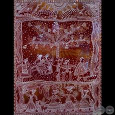 MOTIVOS PAYAGUA - Xilografía de JOSEFINA PLÁ