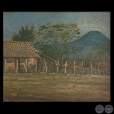 CERROS DE PARAGUARÍ, 1920 (Óleo de JUAN A. SAMUDIO)