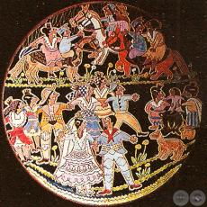MOTIVOS PARAGUAYOS (Cerámica de JULIÁN DE LA HERRERÍA)