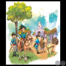 CUENTO BICENTENARIO, 2011 - Ilustraciones de KIKE OLMEDO