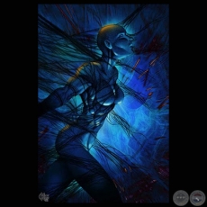 ATRAPADA - Ilustración de KIKE OLMEDO