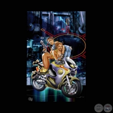 MOTO - Ilustración de KIKE OLMEDO