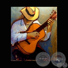 GUITARRISTA (Óleo de KOKI RUIZ)