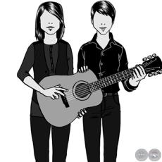 TEGAN & SARA, 2012 - Ilustraciones de LEDA SOSTOA
