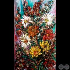 FLORES - Obra de LILI DEL MÓNICO