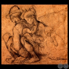 PASAJE DE TERCERA - Boceto de LUIS TORANZOS