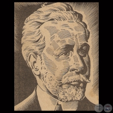 RETRATO DE MANUEL GONDRA - Dibujo de JUAN IGNACIO SORAZÁBAL