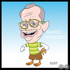 MARIO FERREIRO - Caricatura de MELKI