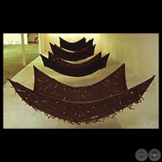 MAPAS Y SEÑALES DE LA PIEL DEL SUR, 1997 - Obra de MARITÉ ZALDÍVAR