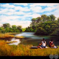 HOMENAJE A LA MUJER PARAGUAYA, 2012 - Obra de MARTÍN VALLEJOS