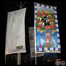 BANDERAS DEL BICENTENARIO, 2011 - Obras de MELVIN ROLDÁN
