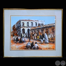 VIEJO MERCADO - Obra de Juan Guerra Gaja