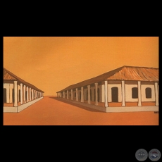 CASAS DE LUQUE, 1977 - Obra de MICHAEL BURT