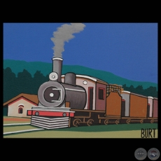 EN LA ESTACIÓN, 2009 - Obra de MICHAEL BURT