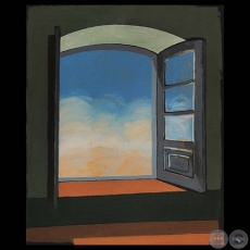 LA VENTANA, 1987 - Obra de MICHAEL BURT
