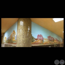 EL PALACIO DE LOS LÓPEZ, 1980 - Mural de MICHAEL BURT