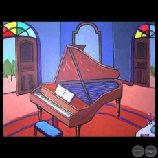 SERIE INTERIORES, 2003 - Obra de MICHAEL BURT