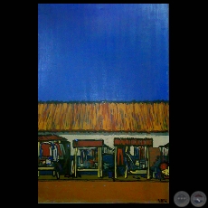 TIENDA, 1965 - Acrílico de MICHAEL BURT