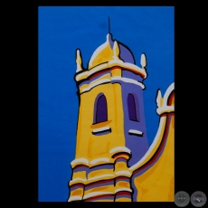 TORRE DE LA CATEDRAL, 2004 - Serigrafía de MICHAEL BURT