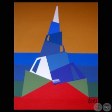 LA TORRE, 2011, Acrílico de MICHAEL BURT (GALERÍA DE ARTE MATICES)