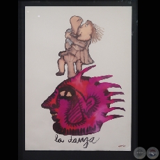 ACUARELA y TÉCNICA MIXTA de RICARDO MIGLIORISI (Serie 2005)