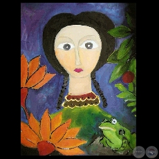 MUJER MEJICANA - Obra de Milagros Pongo - Año 2008 