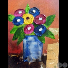 ABSTRACTO - Obra de Milagros Pongo - Año 2009