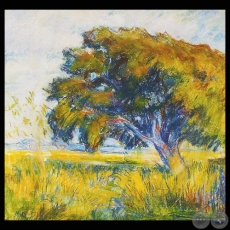 PAISAJE - Pastel seco de MODESTO DELGADO RODAS