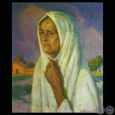 RETRATO - Óleo de MODESTO DELGADO RODAS