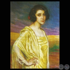 RETRATO - Óleo de MODESTO DELGADO RODAS