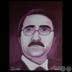 FEDERICO FRANCO / EUSEBIO AYALA - Óleos de NICOLÁS MONGELOS MARTÍNEZ