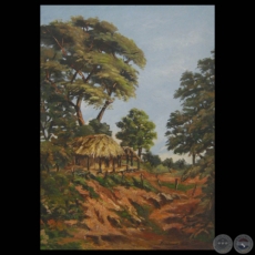 RANCHO - Óleo de MONTSERRAT SOLÉ DE BRAVARD