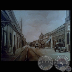 Calle Palma - Óleo de Roberto Morellli