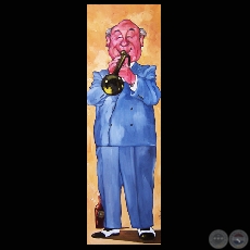 SERIE MÚSICOS, 2010 - Óleo de ROBERTO MORELLI
