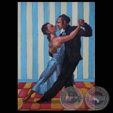TANGO - Óleo de Roberto Morelli