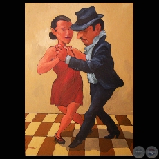 TANGO - Óleo de Roberto Morelli