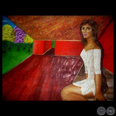 AGOSTO POTY - Pintura de NOEMI LÓPEZ