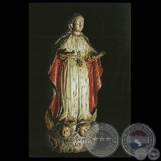 NUESTRA SEÑORA DE LA ASUNCIÓN - TALLA POPULAR, Siglo XVIII (MUSEO DEL TESORO DE LA CATEDRAL DE ASUNCIÓN)